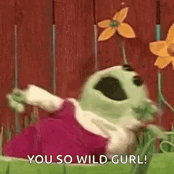 Nanalan Puppet You So Wild Gurl GIF