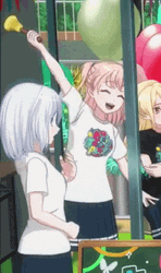 Nanami Hiromachi Ringing Bell GIF