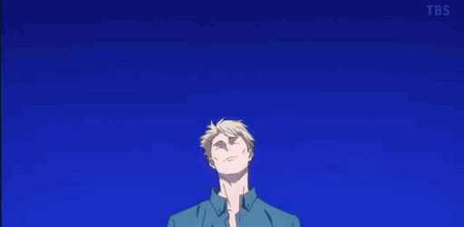 Nanami Kento Bkue Color GIF
