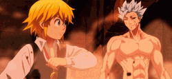 Nanatsu No Taizai Ban And Meliodas GIF