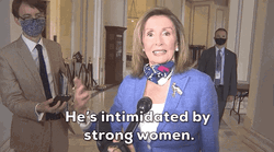 Nancy Pelosi Internview GIF