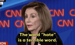 Nancy Pelosi Said Hate Is A Terrible Word GIF