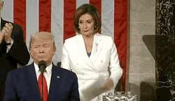 Nancy Pelosi Torn The Paper GIF