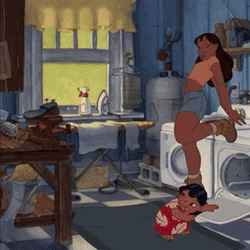 Nani Palekai Lifting Lilo GIF