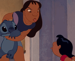 Nani Palekai Teasing Lilo GIF
