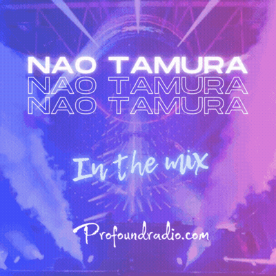 Nao Tamura In The Mix Poster Purple Background GIF