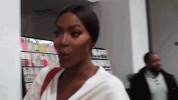 Naomi Campbell And I Oop Reaction GIF