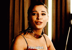 Naomi Scott You Idiot  GIF