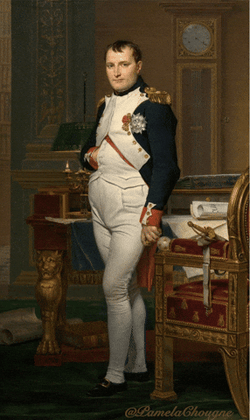 Napoleon Bonaparte Lucky Painting GIF