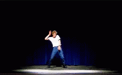 Napoleon Dynamite Dance One Arm Up GIF