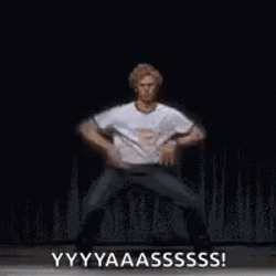 Napoleon Dynamite Dance Yyyyaaassssss GIF