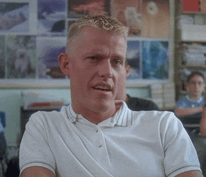 Napoleon Dynamite Lucky Antagonist Trevor Snarr GIF