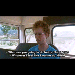 Napoleon Dynamite Lucky Video Compilation GIF