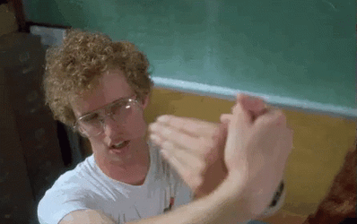 Napoleon Lucky Butterfly Hands GIF