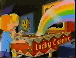 Napoleon Lucky Charms Cereal Cartoon GIF