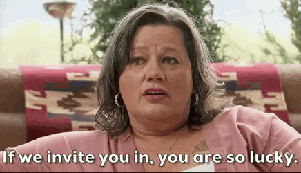 Napoleon Lucky Getting Invited GIF