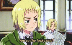 Napoleon Lucky Hetalia Axis Powers GIF