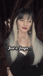 Narcissa Malfoy Just A Finger GIF