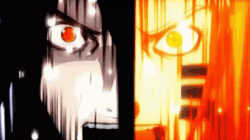Naruto And Sasuke Glitch Screen GIF