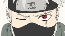 Naruto Angry Kakashi Hatake Mangekyou Sharingan GIF