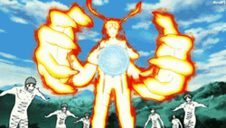 Naruto Creates Big Rasengan GIF
