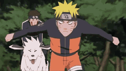 Naruto Farting On Kiba