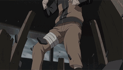 Naruto Fight Against Wood Style GIF