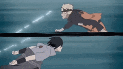 Naruto Fight Sasuke Uchiha GIF