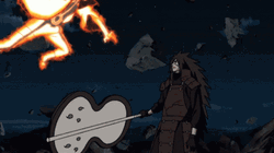 Naruto Fighting Madara GIF