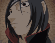 Naruto Fish Eye Effect Itachi Uchiha Mangekyou Sharingan GIF