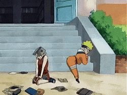 Naruto Funny Butt Wiggle GIF