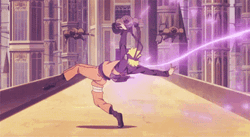 Naruto Funny Dodging Attack Anime GIF