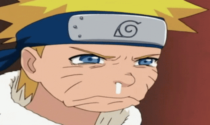 Naruto Funny Dripping Snot GIF