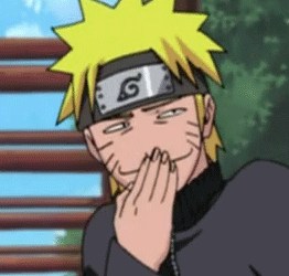 Naruto Funny Smug Face GIF