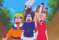 Naruto Funny Teacher And Students GIF