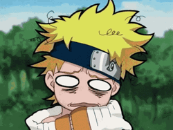Naruto Funny Tired Faces GIF