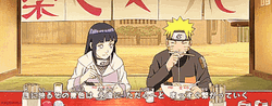 Naruto Getting Sick While Eating Ramen  GIF