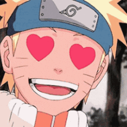 Naruto Heart Eyes Anime GIF