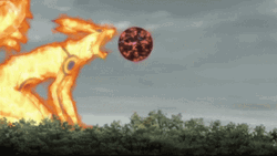 Naruto Karuma Fighting Garuda Of Sasuke GIF