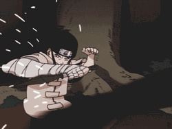 Naruto Neji Fast Attack  GIF