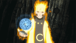 Naruto Rasengan Uzumaki On Fire