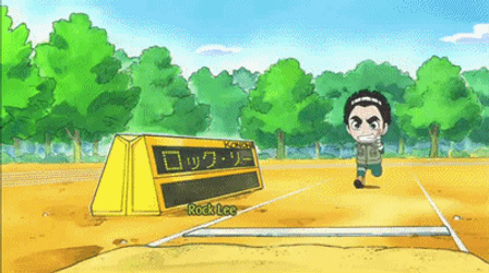 Naruto Ripped Pants Woodland Background GIF