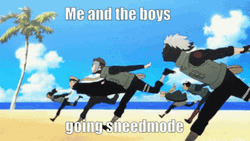 Naruto Run Me And The Boys Going Speedmode  GIF