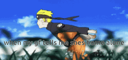 Naruto Run When Gf Tells Me She's Home  GIF