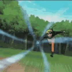 Naruto Running Towards Itachi GIF