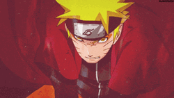Naruto Sage Mode Charging Up GIF