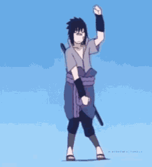Naruto Sasuke Cute Dance GIF