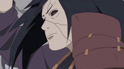Naruto Shippuden Fight Revived Madara Versus Konoha Ninjas GIF