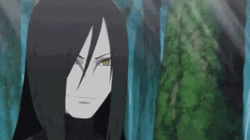 Naruto Shippuden Legendary Sannin Orochimaru Tongue Lick GIF