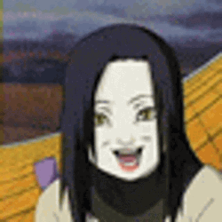 Naruto Shippuden Orochimaru First Vessel Evil Laugh  GIF